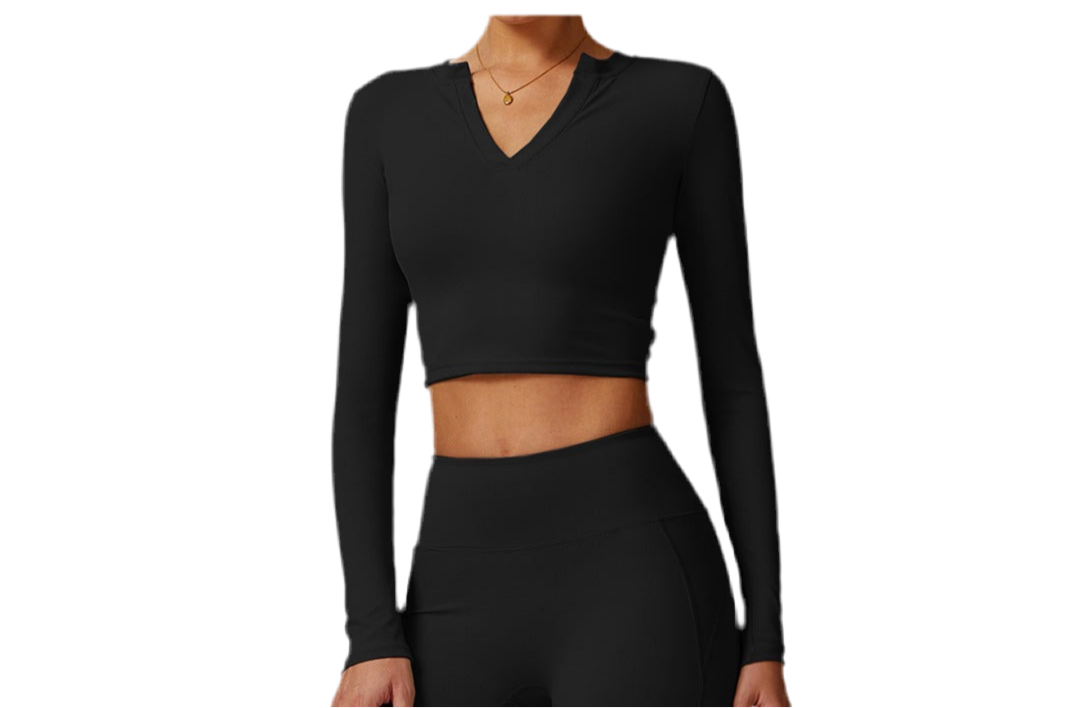 Noir Crop Top