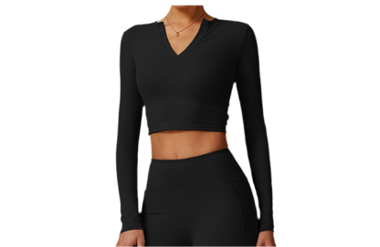 Noir Crop Top