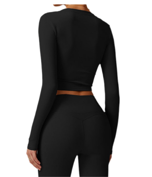 Noir Crop Top