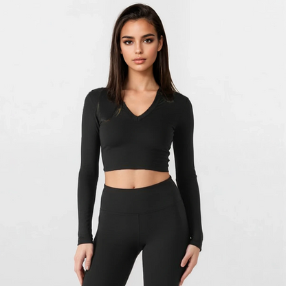Noir Crop Top